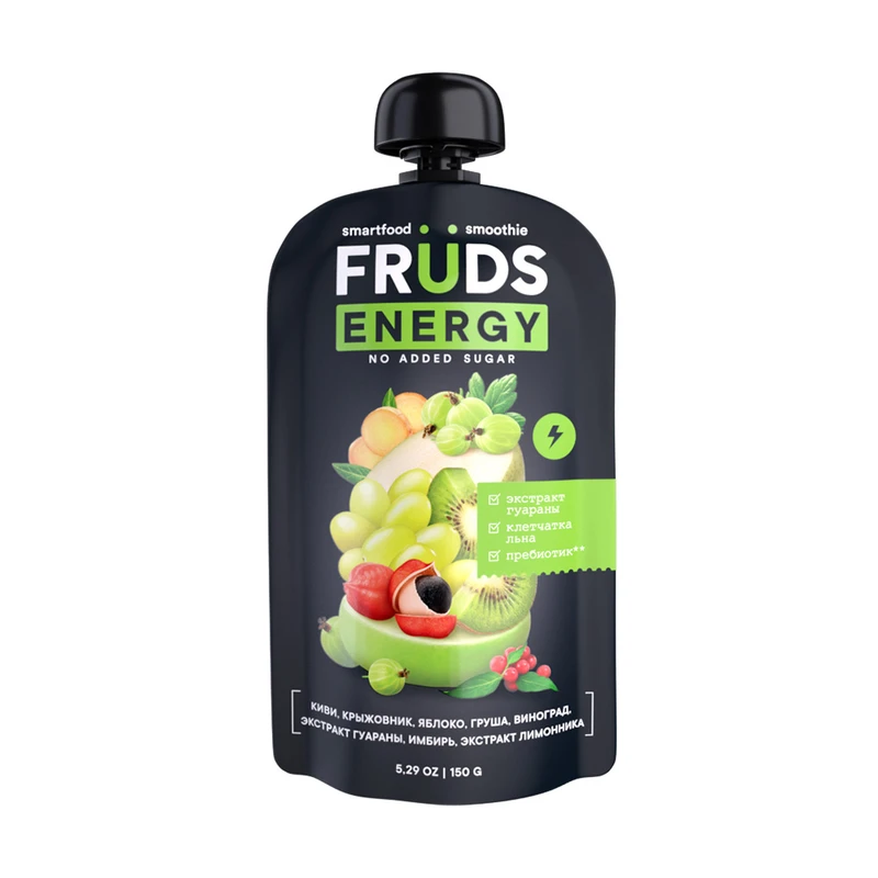 Пюре, SMARTFOOD SMOOTHIE FRUDS, 150 г, в ассортименте