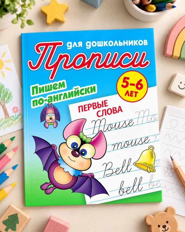 Прописи для дошкольников, в ассортименте