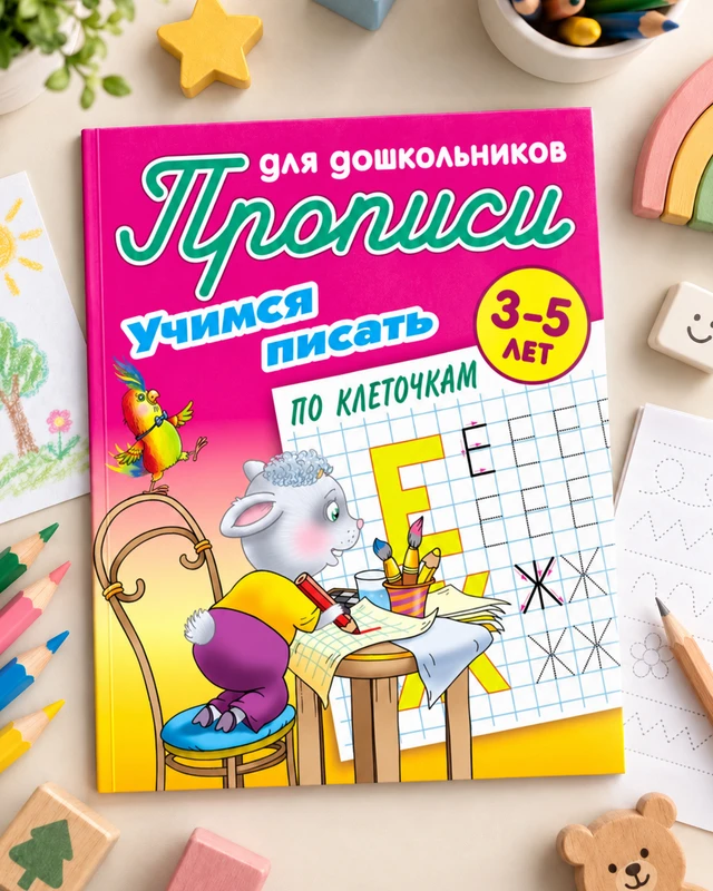 Прописи для дошкольников, в ассортименте