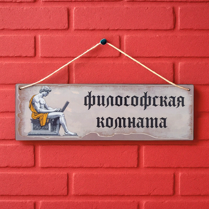 Табличка подвесная, PrankBank, в ассортименте