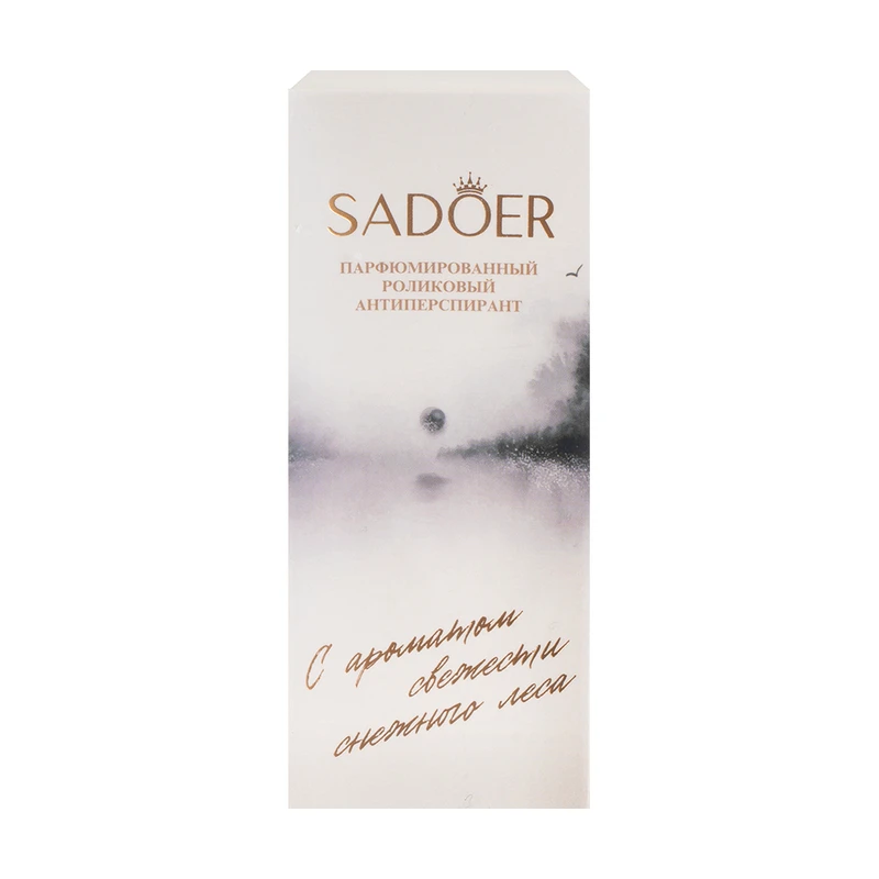 Парфюмированный роликовый антиперспирант, SADOER, 50 мл, в ассортименте