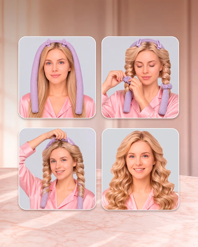 Набор для создания локонов, Lovely, 5 предметов, в ассортименте