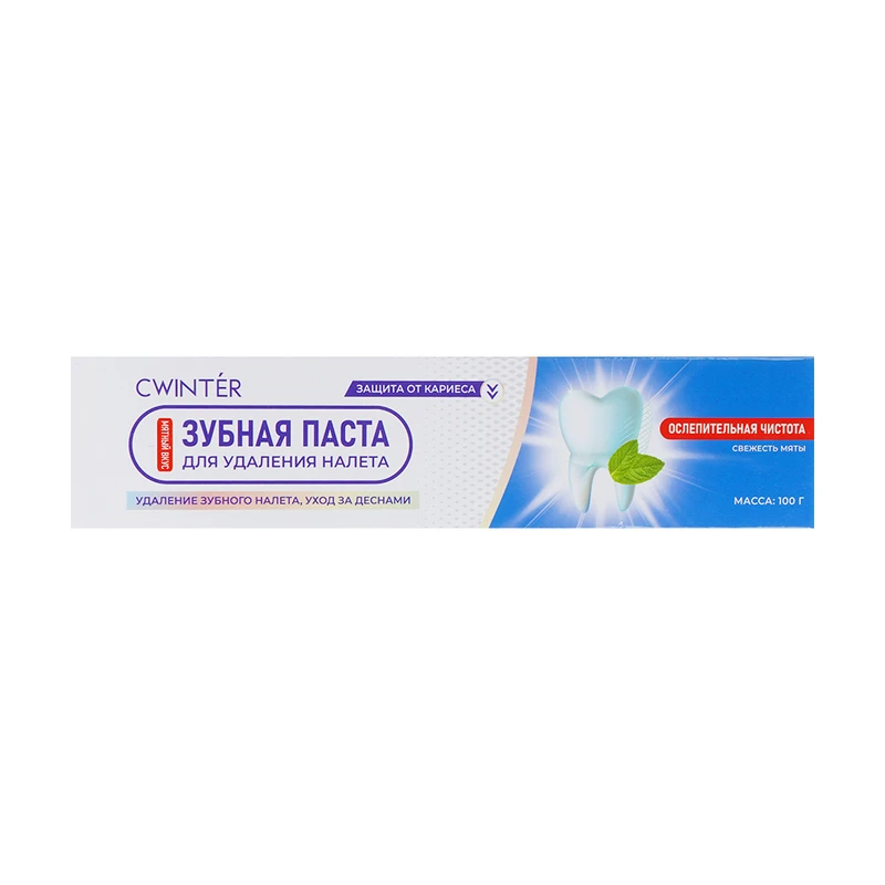 Зубная паста, CWINTER, 100 г, в ассортименте