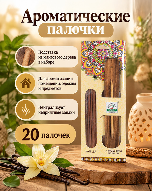 Ароматические палочки, 20 шт.