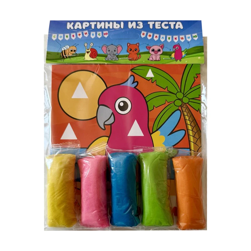Тесто для лепки "Картины из теста", Граф Жираф, 150 г