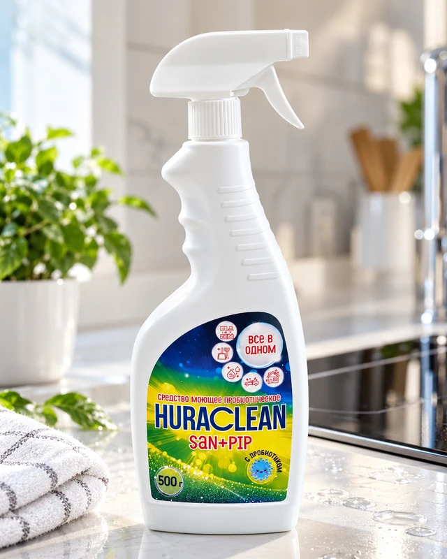 Средство моющее, Huraclean, 500 г, в ассортименте