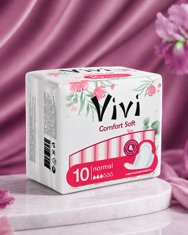 Прокладки "Comfort Dry", VIVI, 10 шт., в ассортименте