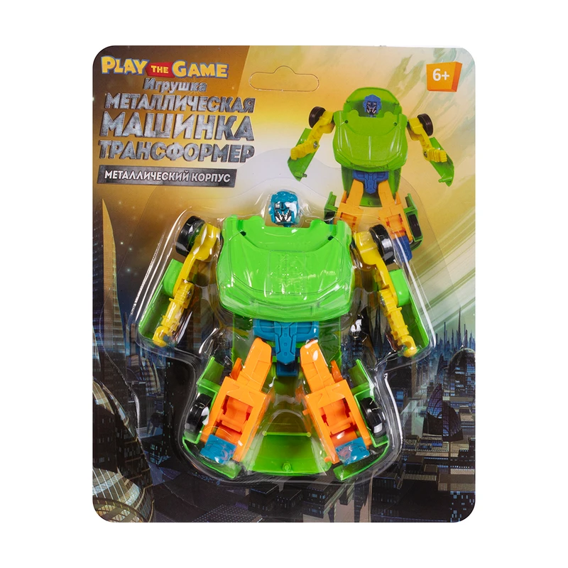 Игрушка "Металлическая Машинка трансформер", Play the Game, в ассортименте