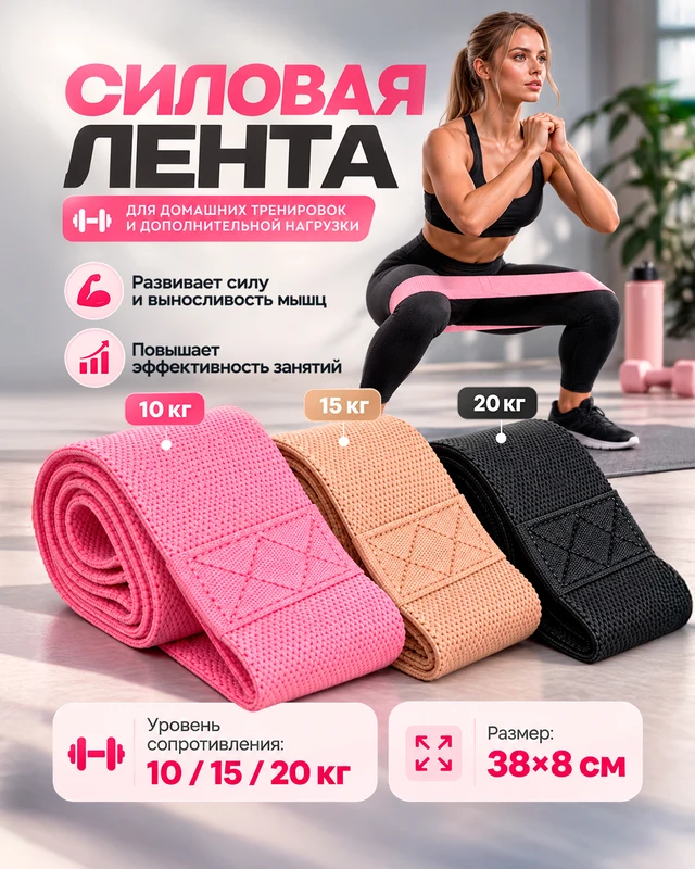 Силовая лента, в ассортименте