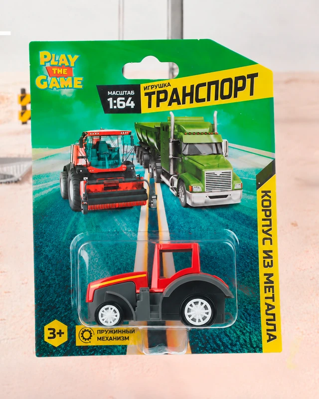 Игрушка "Транспорт 1:64", Play the Game, в ассортименте