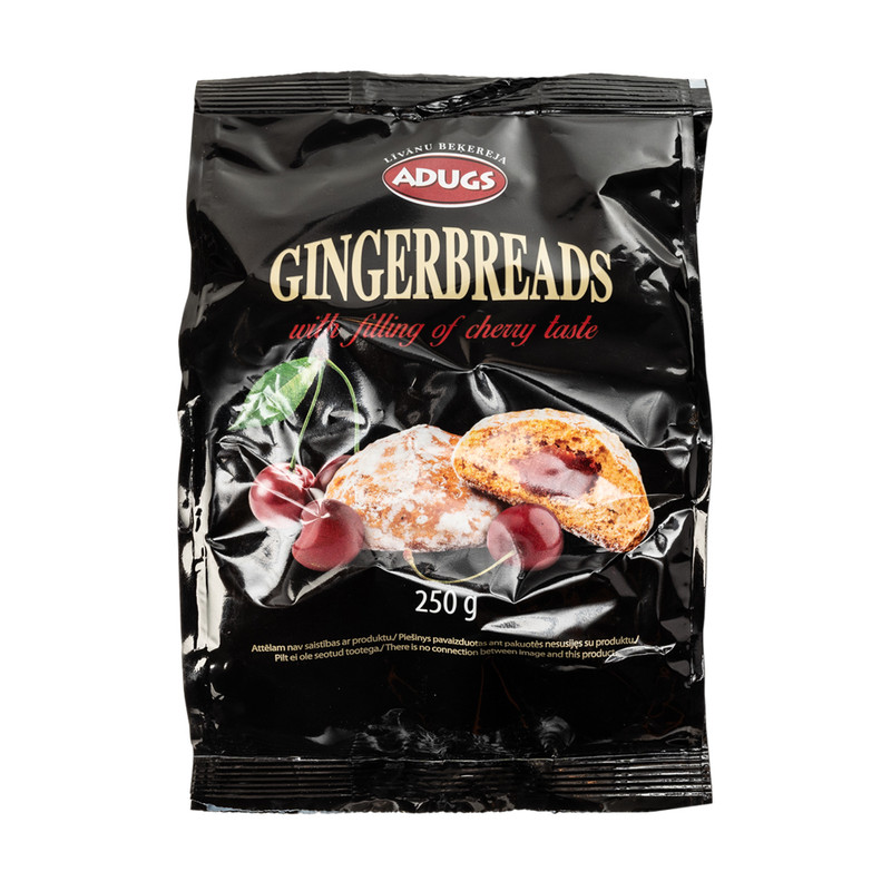 Пряники с начинкой, Adugs, 250 г, в ассортименте