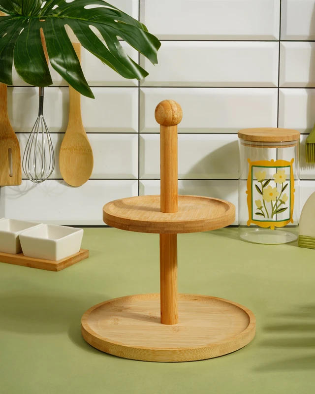 Этажерка двухъярусная, O’Kitchen, в ассортименте
