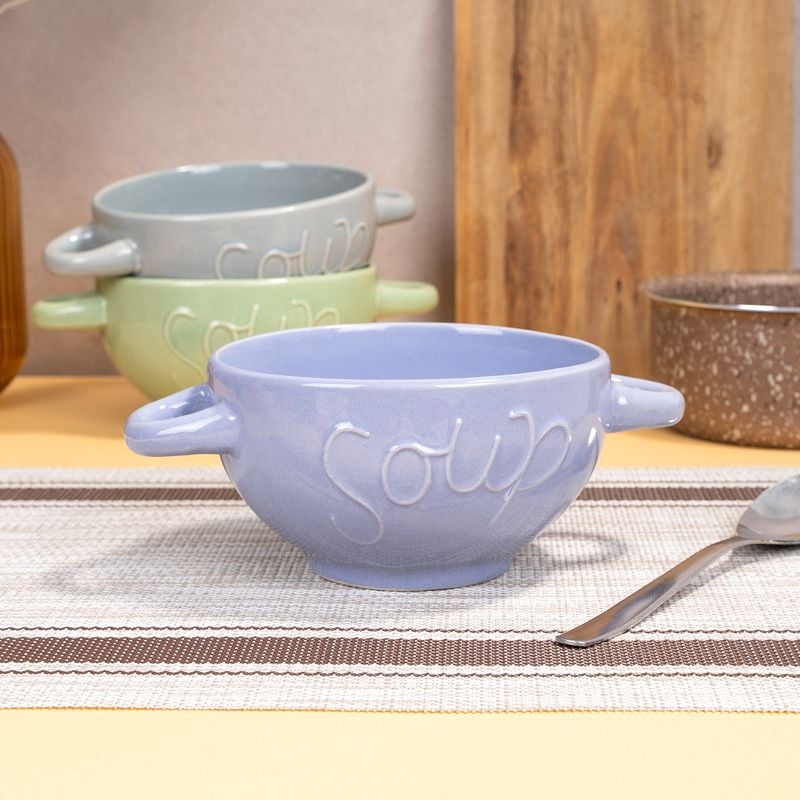 Бульонница с ручками, O'Kitchen, 620 мл, в ассортименте