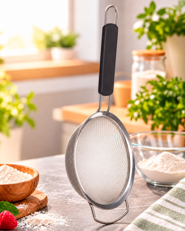 Сито с ручкой, O’Kitchen, 14 см, в ассортименте