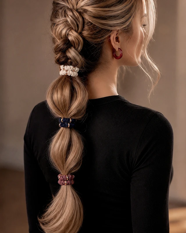 Резинка для волос, INSTYLE, 3 шт., в ассортименте