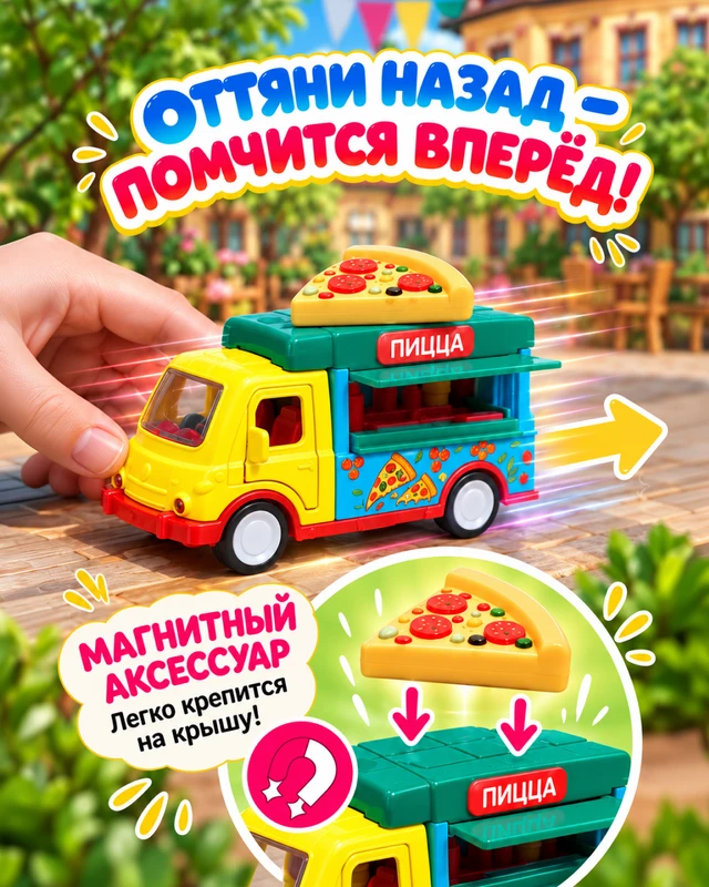 Игрушка "Фургончик", Play the Game, в ассортименте