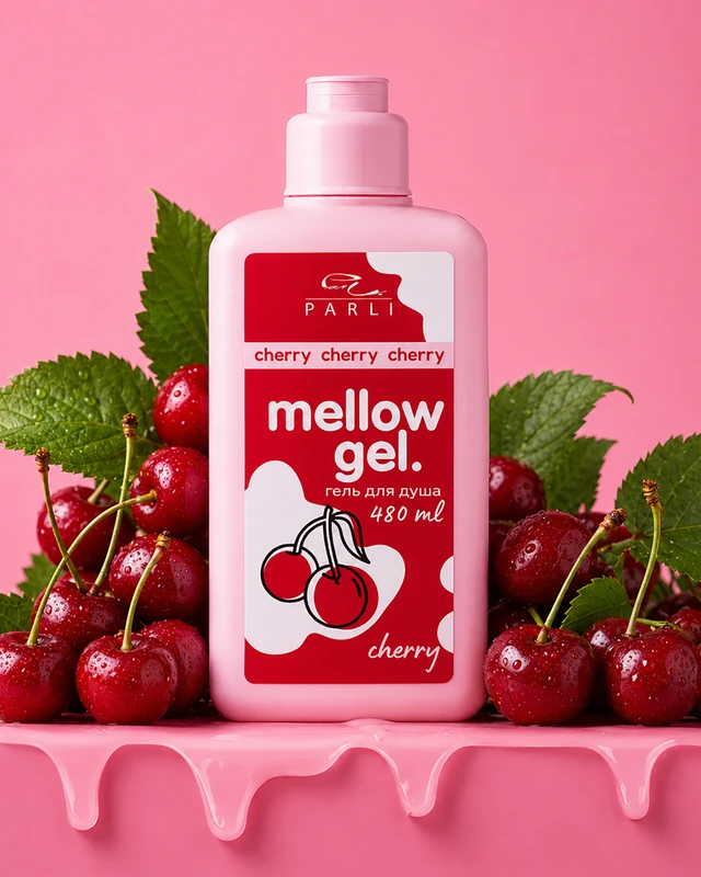 Гель для душа "Mellow Gel", 480 мл, в ассортименте