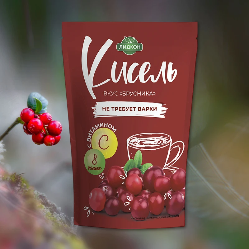 Кисель, Лидкон, 200 г, в ассортименте