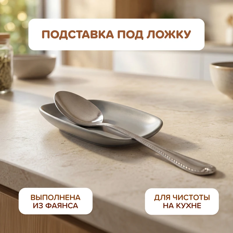 Подставка под ложку, O`Kitchen, в ассортименте