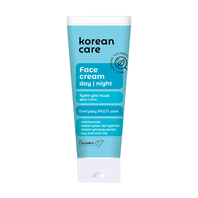 Крем для лица "Korean Care", Белита-М, день-ночь, 75 г