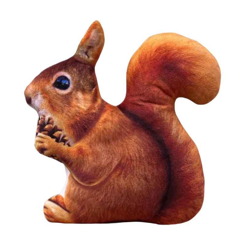 Игрушка мягкая "Белочка", Мальвина, 28х27х7 см