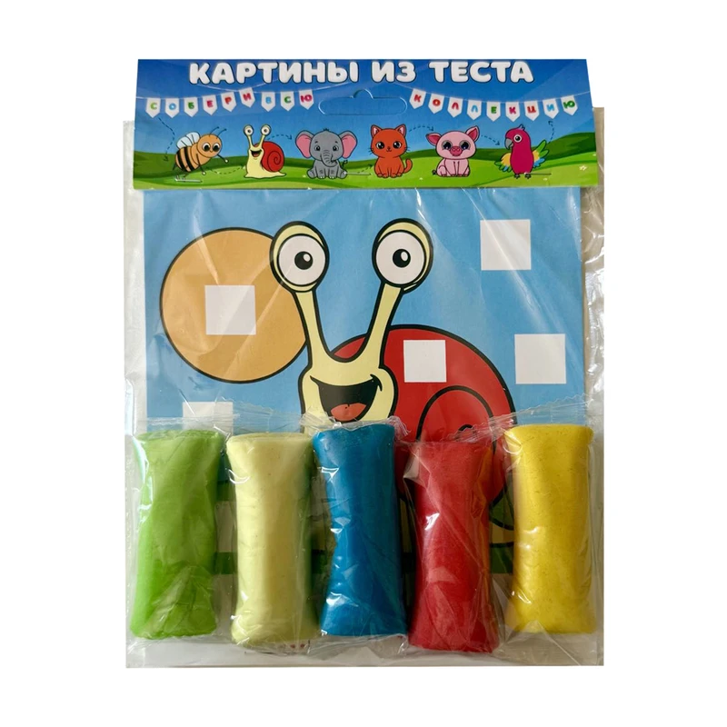 Тесто для лепки "Картины из теста", Граф Жираф, 150 г