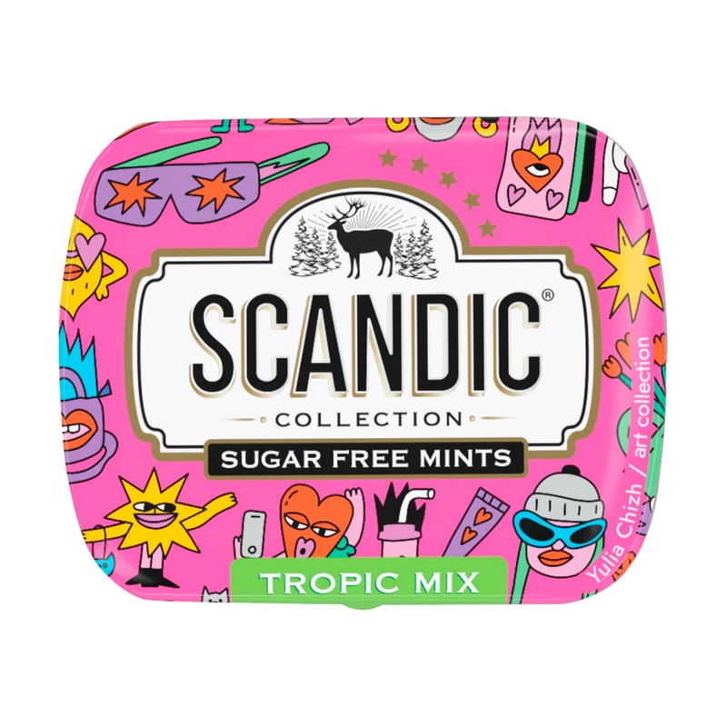 Конфеты, SCANDIC, 14 г, в ассортименте